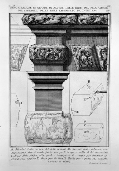 Seraglio of the Beasts by Giovanni Battista Piranesi